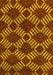 Abstract Yellow Modern Rug, abs812yw