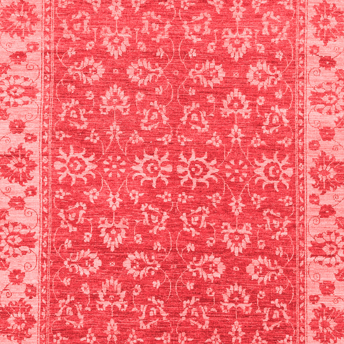 Machine Washable Abstract Red Modern Rug, wshabs813red