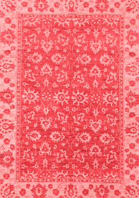 Abstract Red Modern Rug, abs813red