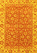 Abstract Yellow Modern Rug, abs813yw