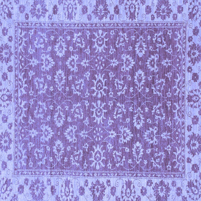 Square Machine Washable Abstract Blue Modern Rug, wshabs813blu