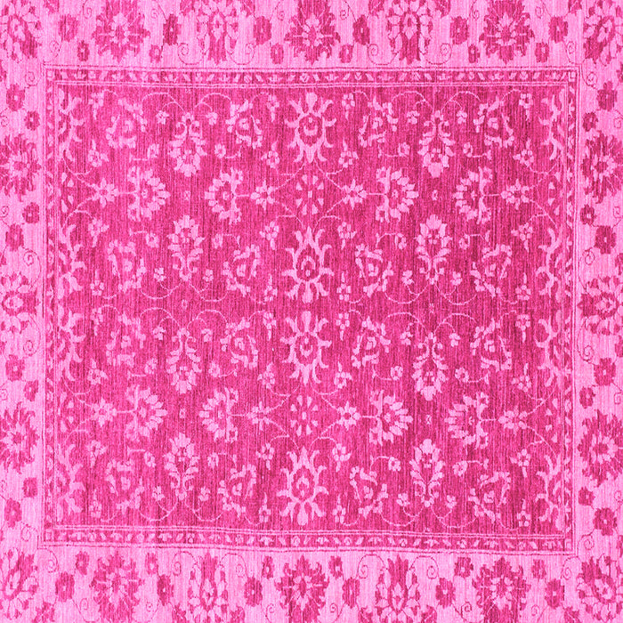Square Abstract Pink Modern Rug, abs813pnk