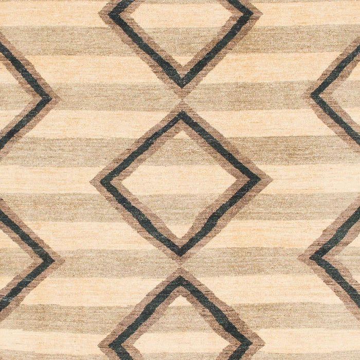 Abstract Sun Yellow Modern Rug, abs814