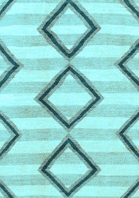 Abstract Light Blue Modern Rug, abs814lblu