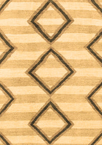 Abstract Brown Modern Rug, abs814brn