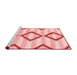 Modern Red Washable Rugs