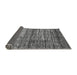 Sideview of Abstract Gray Modern Rug, abs815gry