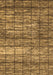 Abstract Brown Modern Rug, abs815brn