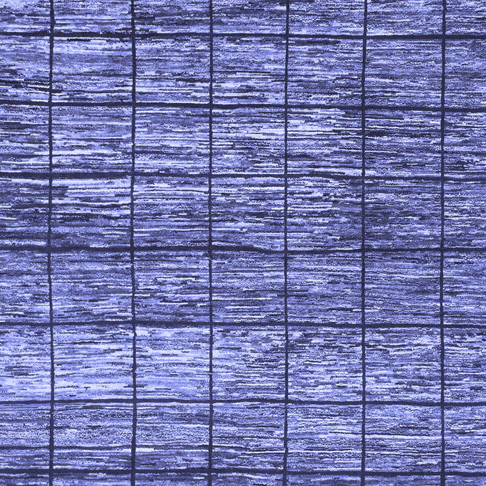 Abstract Blue Modern Rug, abs815blu