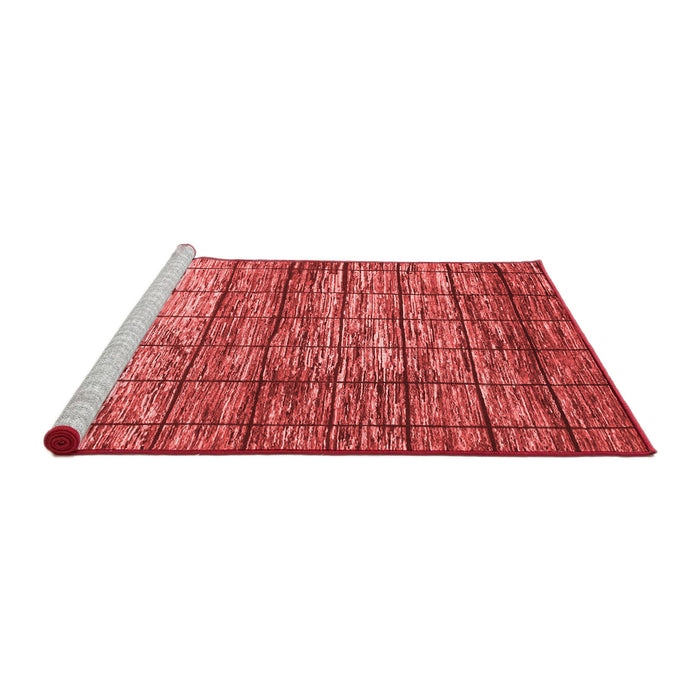 Modern Red Washable Rugs