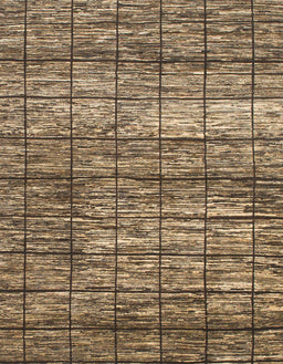 Machine Washable Abstract Sepia Brown Rug, wshabs815