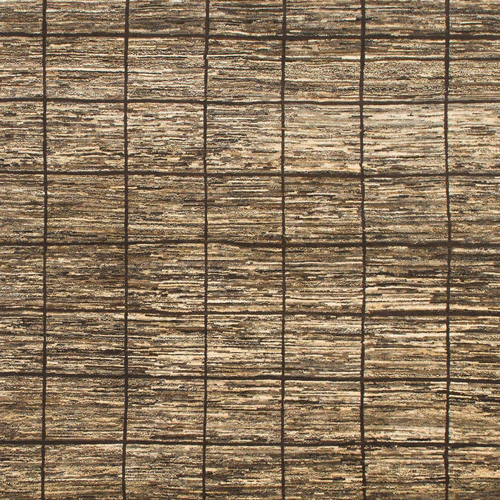 Abstract Reddish Brown Modern Rug, abs815