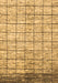 Machine Washable Checkered Brown Modern Rug, wshabs816brn