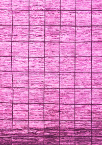 Checkered Pink Modern Rug, abs816pnk