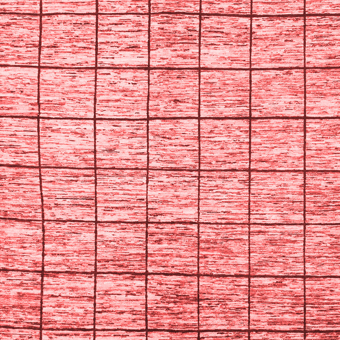 Checkered Red Modern Area Rugs