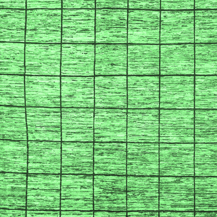 Checkered Emerald Green Modern Rug, abs816emgrn