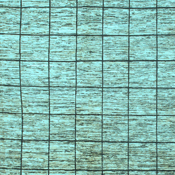 Machine Washable Checkered Light Blue Modern Rug, wshabs816lblu