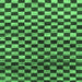 Square Checkered Emerald Green Modern Rug, abs817emgrn