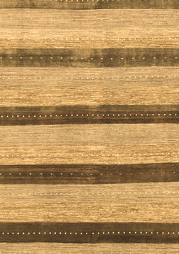 Abstract Brown Modern Rug, abs818brn