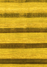 Abstract Yellow Modern Rug, abs818yw