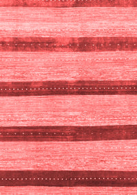 Abstract Red Modern Rug, abs818red