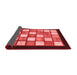 Checkered Red Modern Area Rugs