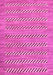 Abstract Pink Modern Rug, abs81pnk