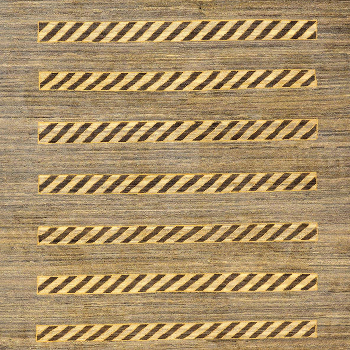 Abstract Light Brown Modern Rug, abs81