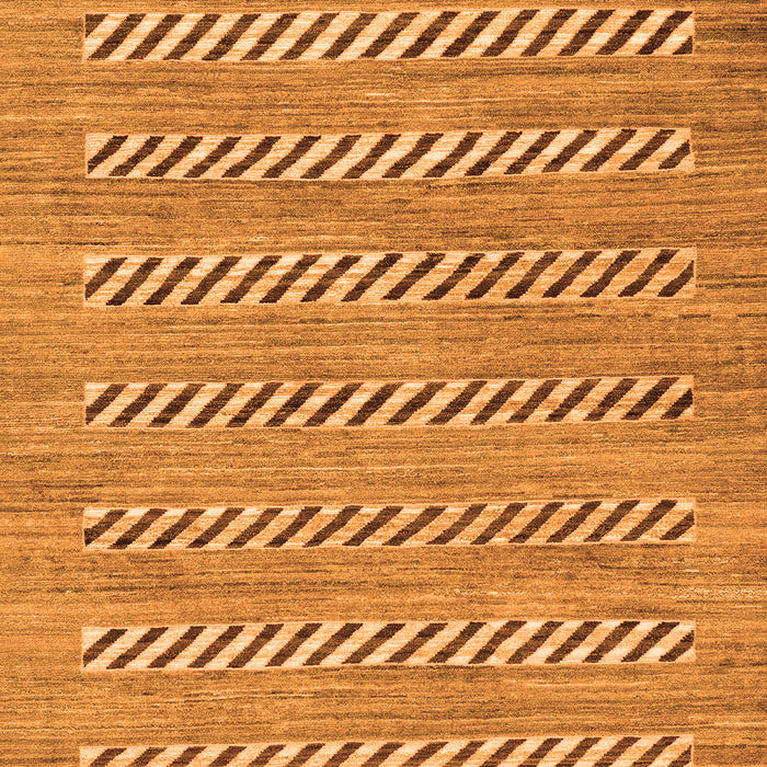 Abstract Orange Modern Rug, abs81org