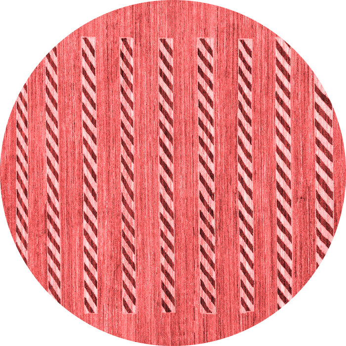 Abstract Red Modern Rug, abs81red