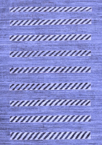 Abstract Blue Modern Rug, abs81blu