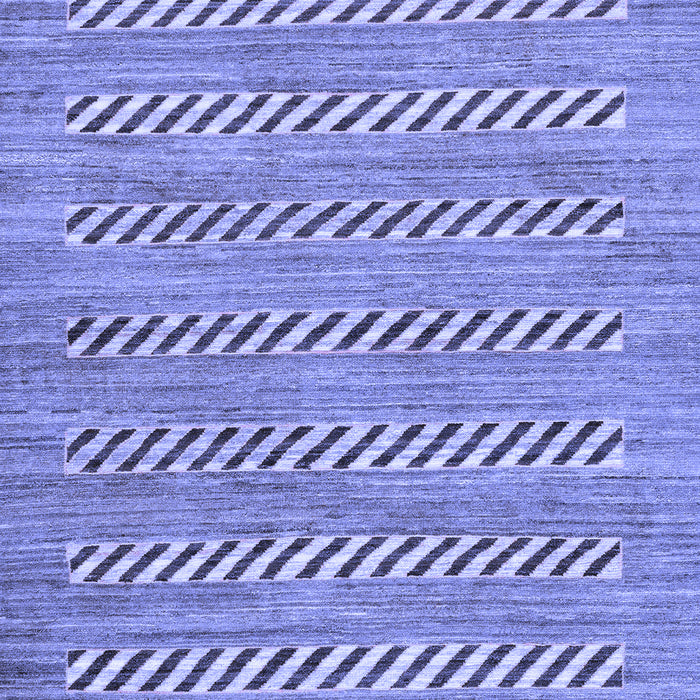 Abstract Blue Modern Rug, abs81blu