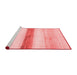 Modern Red Washable Rugs