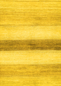 Solid Yellow Modern Rug, abs820yw