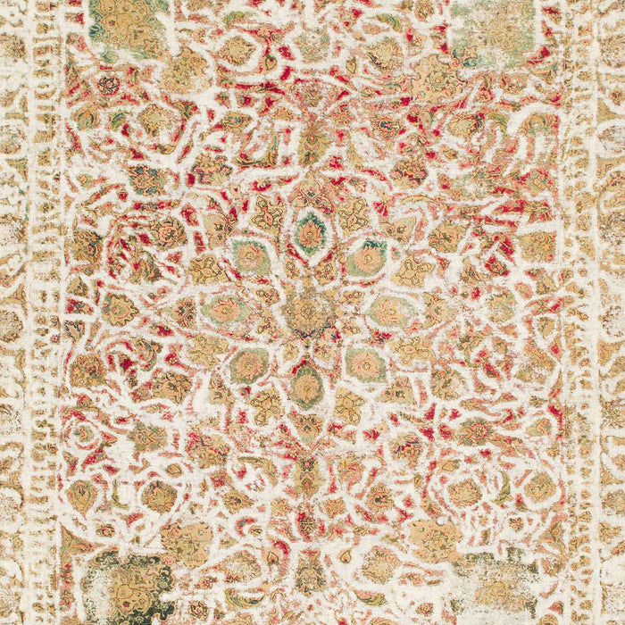 Machine Washable Abstract Wheat Beige Rug, wshabs821