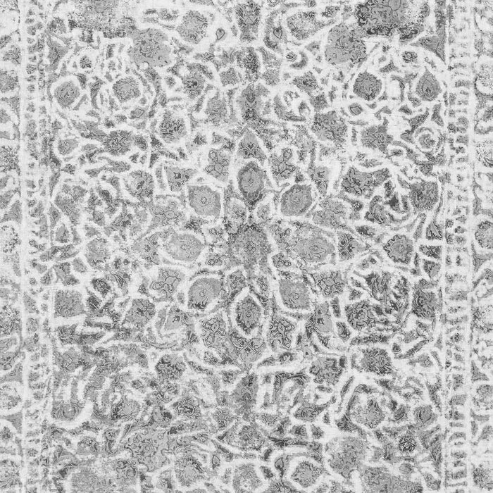 Machine Washable Abstract Gray Modern Rug, wshabs821gry