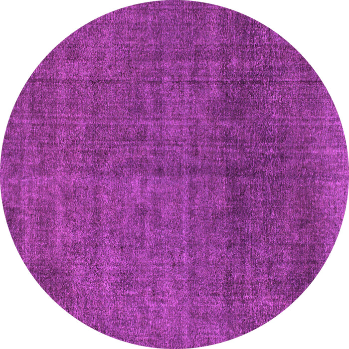 Round Machine Washable Abstract Pink Modern Rug, wshabs822pnk