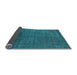 Sideview of Abstract Light Blue Modern Rug, abs822lblu