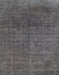 Machine Washable Abstract Gray Rug, wshabs822