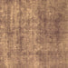 Square Abstract Brown Modern Rug, abs823brn