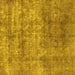 Square Abstract Yellow Modern Rug, abs823yw