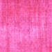 Square Machine Washable Abstract Pink Modern Rug, wshabs824pnk