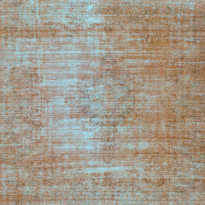 Square Abstract Light Blue Modern Rug, abs824lblu