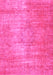 Machine Washable Abstract Pink Modern Rug, wshabs824pnk