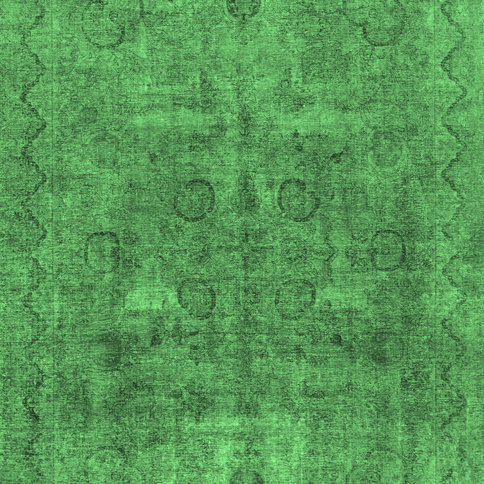 Machine Washable Abstract Emerald Green Modern Area Rugs, wshabs825emgrn