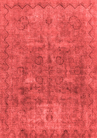 Abstract Red Modern Rug, abs825red