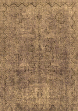 Abstract Brown Modern Rug, abs825brn