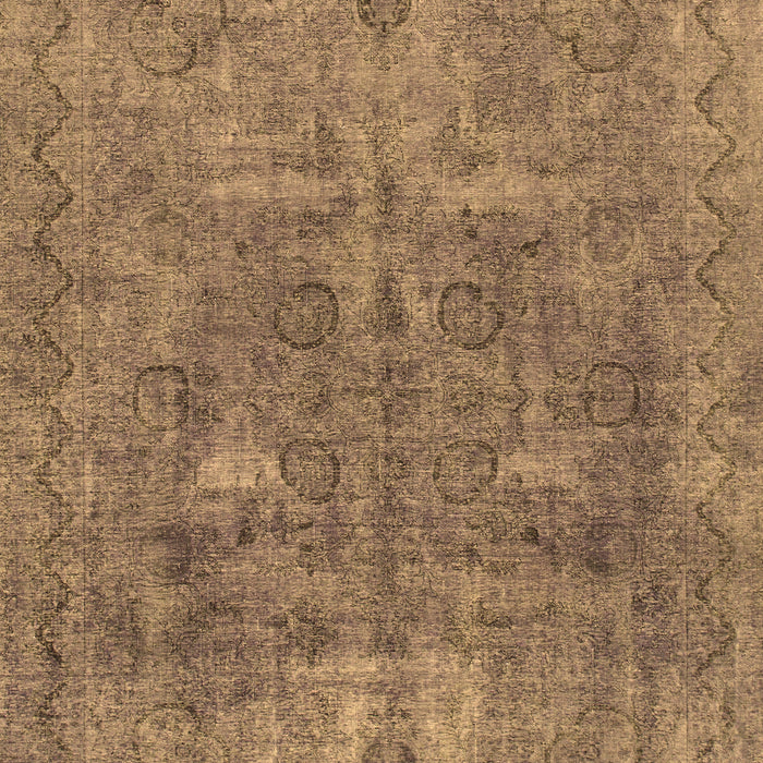 Abstract Brown Modern Rug, abs825brn