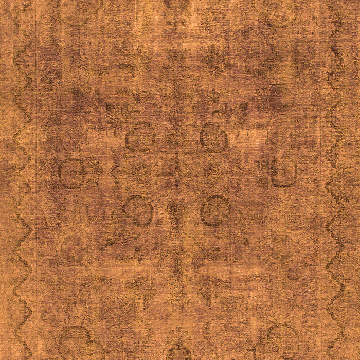 Machine Washable Abstract Orange Modern Area Rugs, wshabs825org