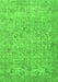 Machine Washable Abstract Green Modern Area Rugs, wshabs826grn